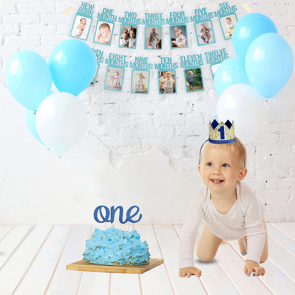 PartyHooman monthly photos easy load banner quick setup