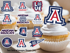 PartyKandy Arizona Wildcats eco-friendly paper topper offers sustainable decoration