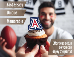PartyKandy Arizona Wildcats graduation and birthday topper fits many celebrations
