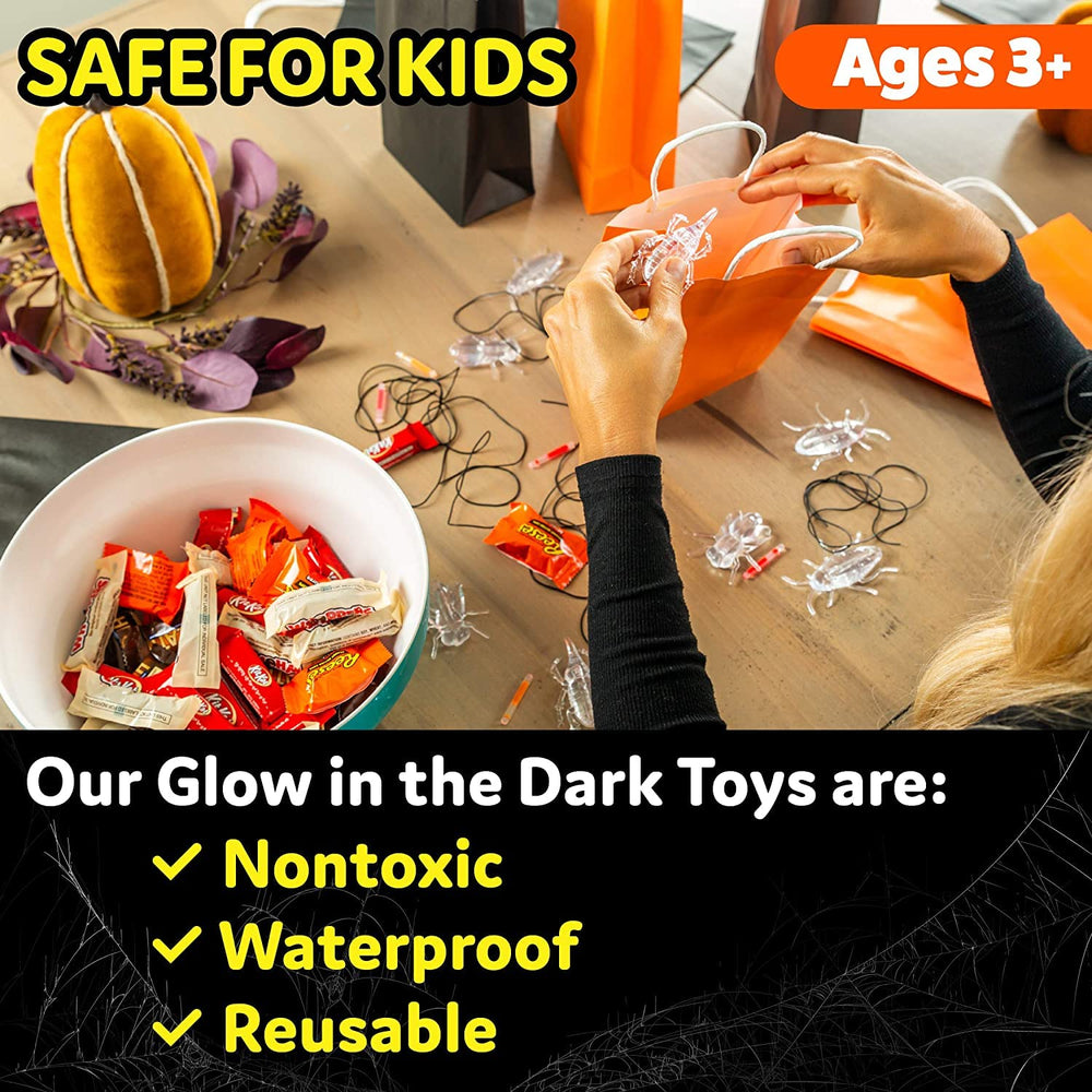 PartySticks waterproof glow sticks providing long-lasting illumination for parties.