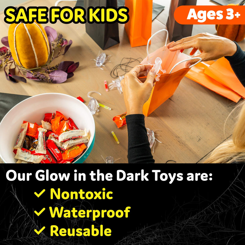 PartySticks waterproof-glowsticks-hours provide hours of bright glow for celebrations.