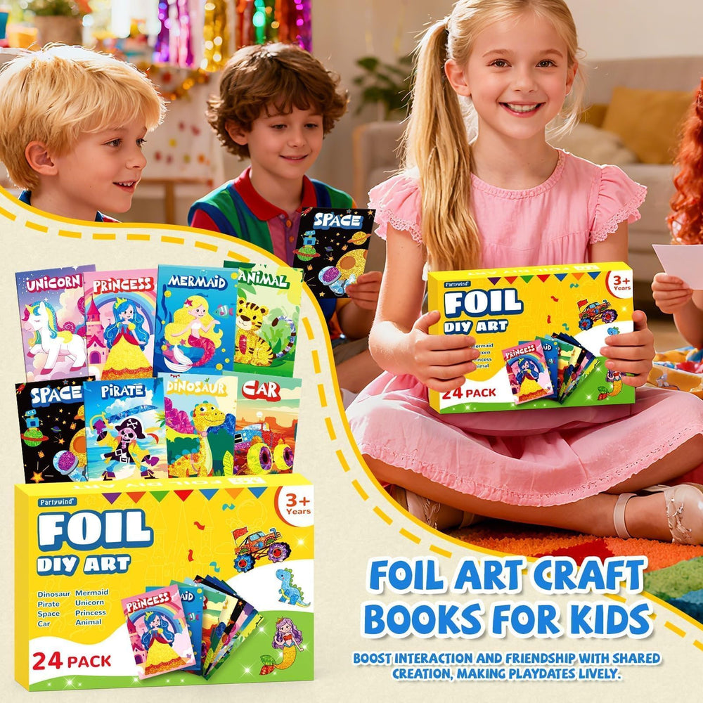 PARTYWIND classroom rewards and art stations with ready-to-go crafts.