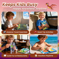 PARTYWIND travel-friendly toddler activity for quiet, screen-free entertainment on trips