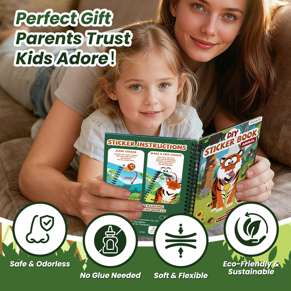 PARTYWIND perfect for quiet travel activities and screen-free play.