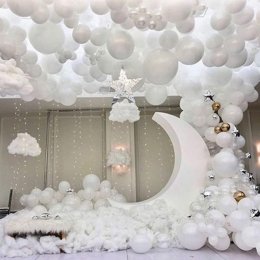 PartyWoo 4D mirror ball balloons 22 inch add reflective drama.