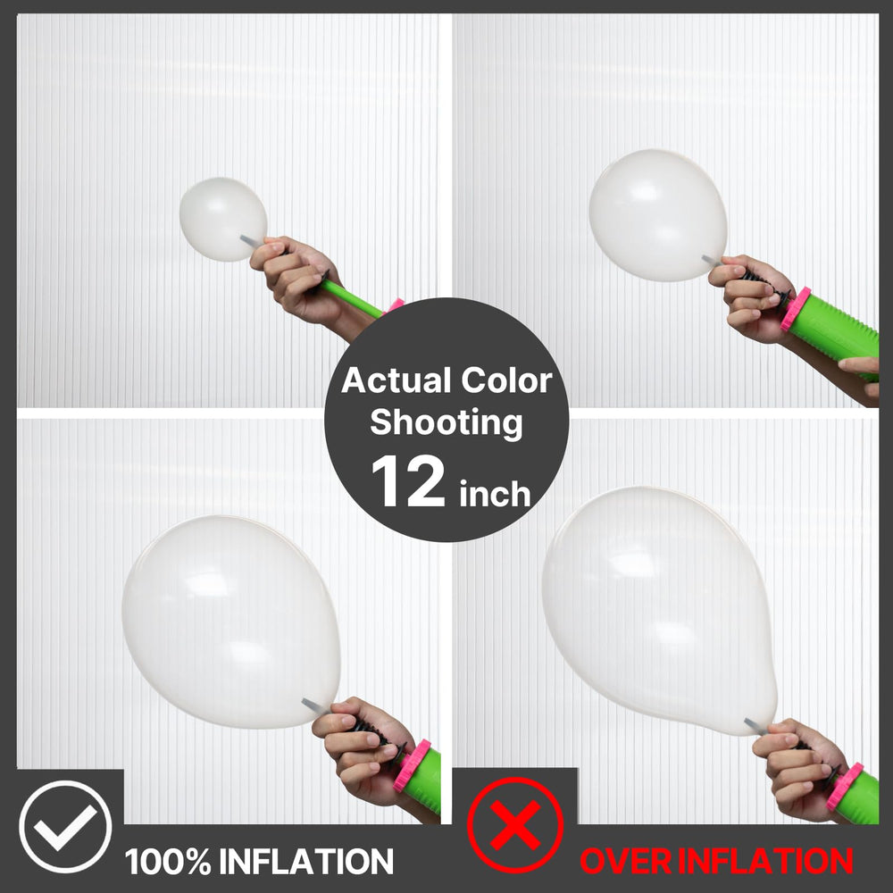 Air-filled PartyWoo balloons stay up to 72 hours for versatile displays