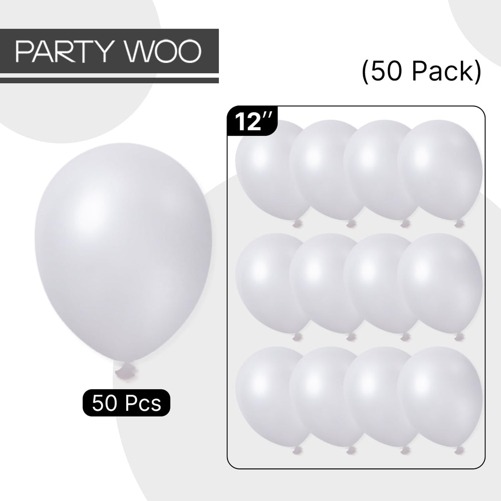 Air-filled PartyWoo balloons maintain fullness for extended displays.