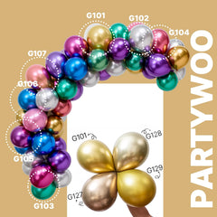 PartyWoo balloons ideal for baby showers and weddings.