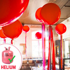 PartyWoo balloon arch setup for a festive display