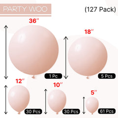 PartyWoo balloon garland setup demonstrates easy arch and garland assembly.