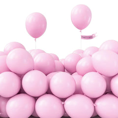 PartyWoo 5-inch light pink balloons for decor and arches.