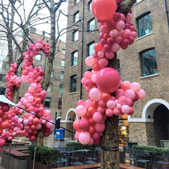 PartyWoo pink birthday decor balloons for vibrant parties