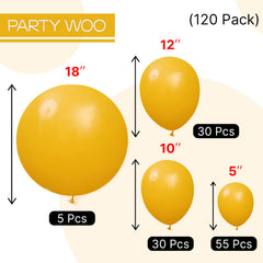 PartyWoo boho neutral fall decor vibe with warm mustard accents.