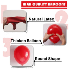 Pair with casino or cherry themes using PartyWoo red balloons for vibrant decor.