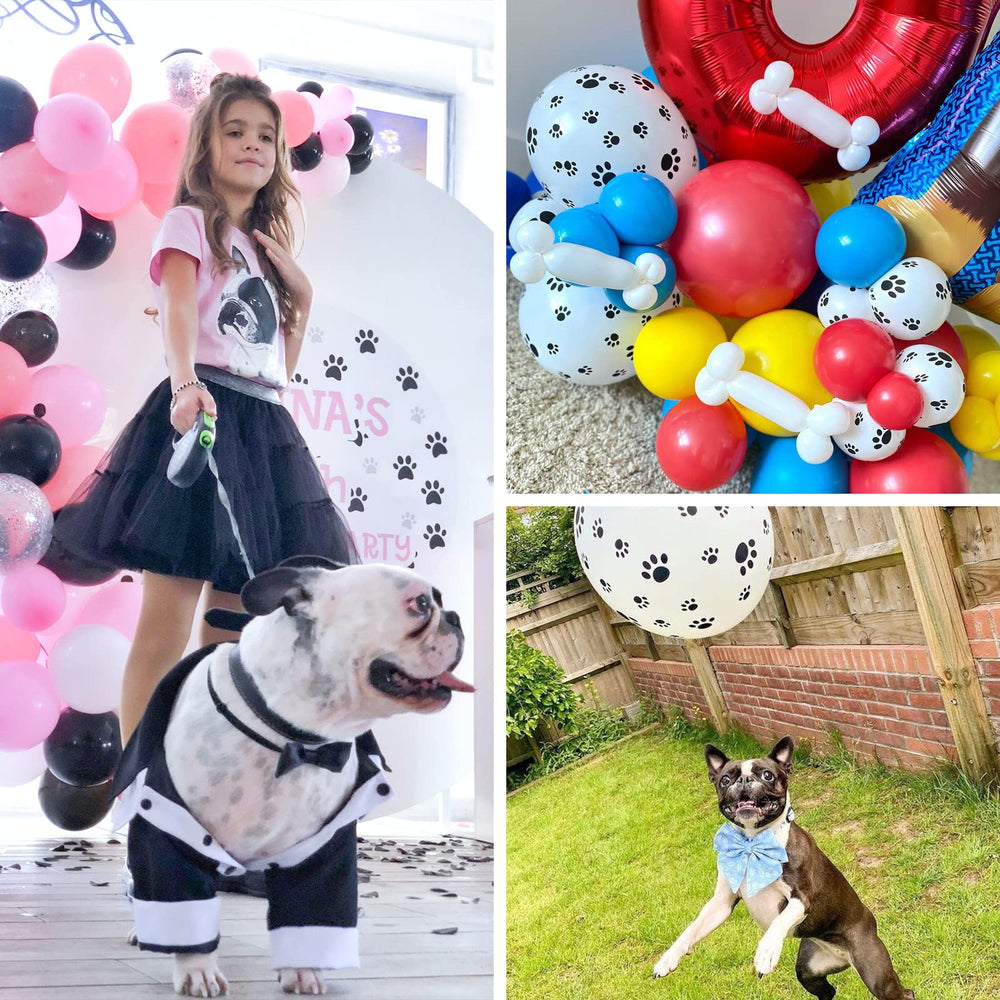 PartyWoo dog birthday balloons ideal for festive balloon assemblies