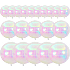 PartyWoo 10-inch iridescent foil balloons for vibrant, eye-catching décor.