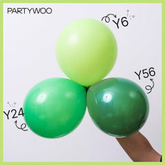 PartyWoo balloons suit graduations, weddings, baby showers, and birthdays