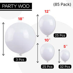 PartyWoo easy fill balloons working with hand or electric pumps