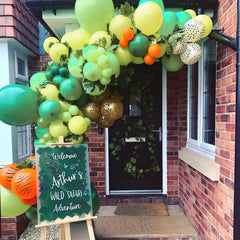 PartyWoo 100-piece pack supports large party decorations and quick setup