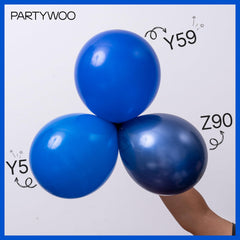 PartyWoo Air-filled balloons stay plump up to 72 hours for decor