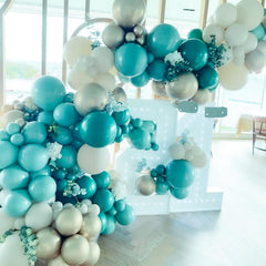 PartyWoo air-filled balloons stay inflated up to 72 hours for parties.