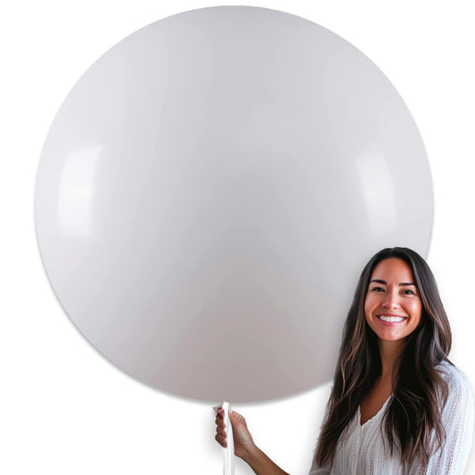 PartyWoo 36-inch white balloon for dramatic arch or centerpiece decor