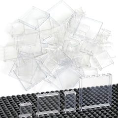 Pasacho clear bricks window panel—glassy look for house models and easy window creation