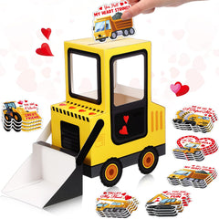 Pasimy DIY valentine mailbox ready for classroom card exchange