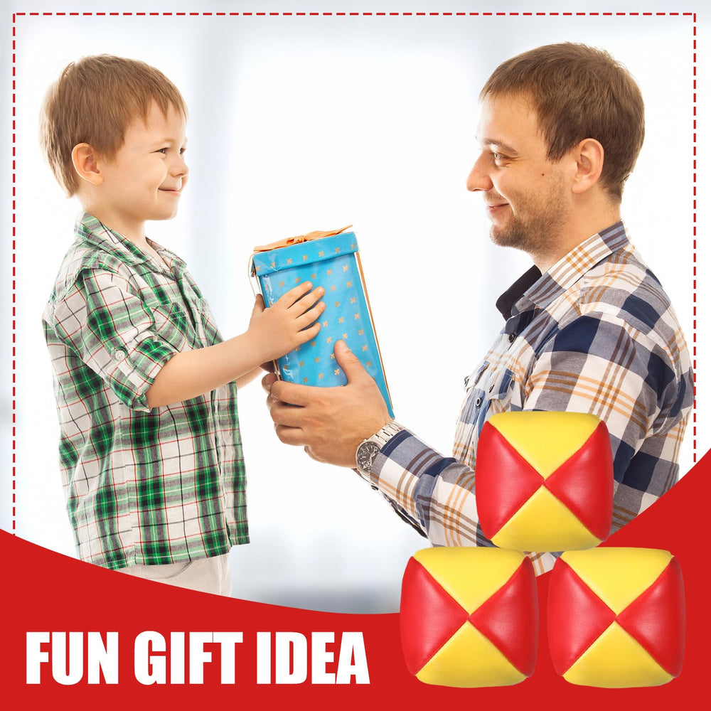 Patelai juggling balls easy-grip design supports beginner hand skills.