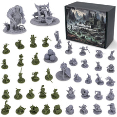 Path Gaming Fantasy Goblins Set unpainted 28mm figure ready for customization