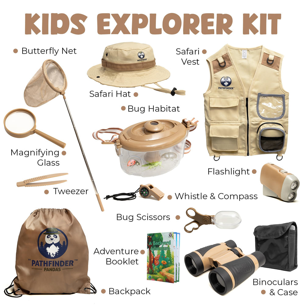 Pathfinder Pandas adventure guide helps kids plan and document discoveries