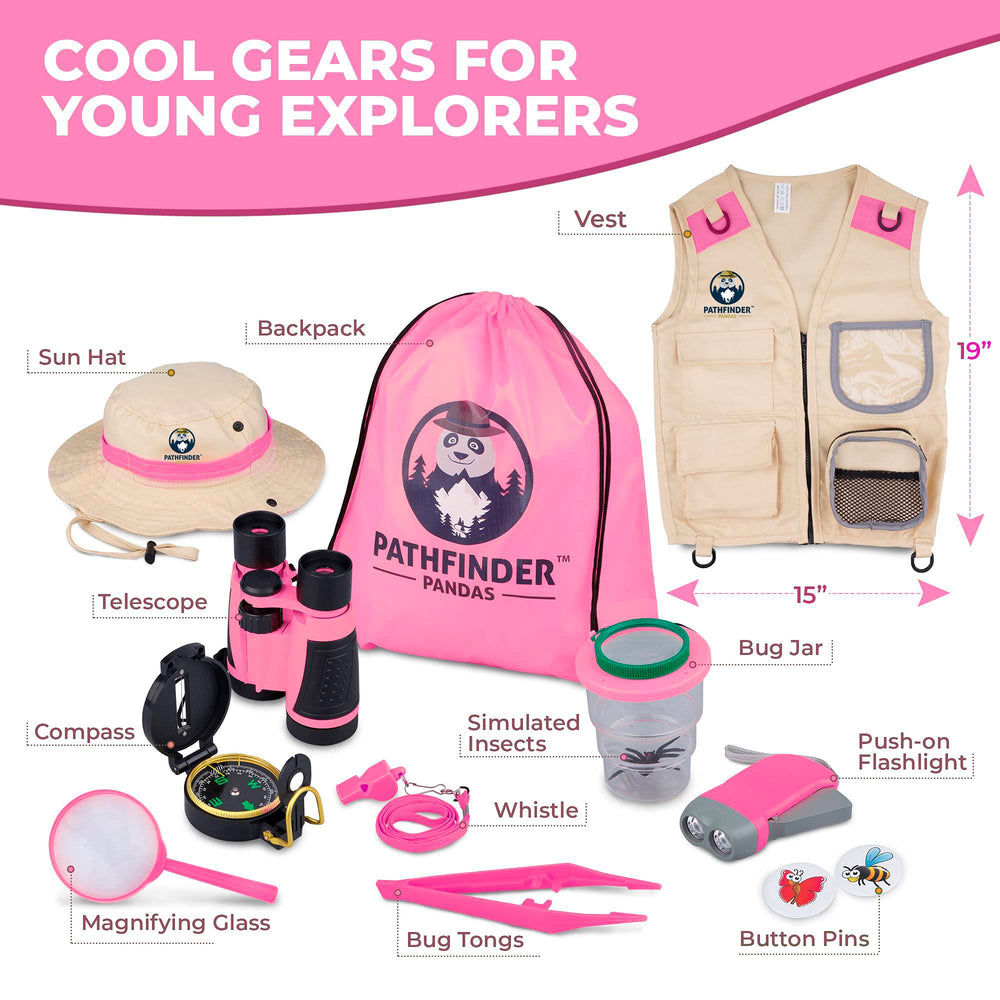 Pathfinder Pandas Explorer Tools Set inspires hands-on learning during nature missions.