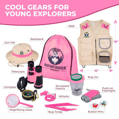 Pathfinder Pandas Explorer Tools Set inspires hands-on learning during nature missions.