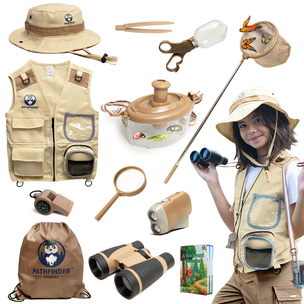 PATHFINDER PANDAS binoculars for outdoor bug watching and wildlife viewing