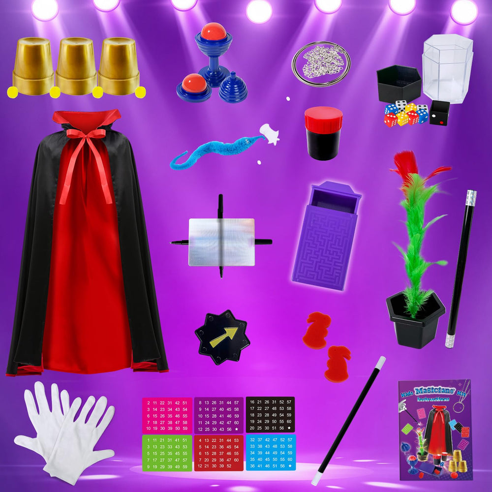 PATIFEED Magic Kit ball and vase setup to practice classic illusions.