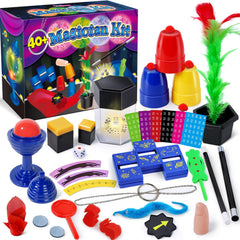 PATIFEED Magic Kit box open reveals 40 tricks for curious kids.