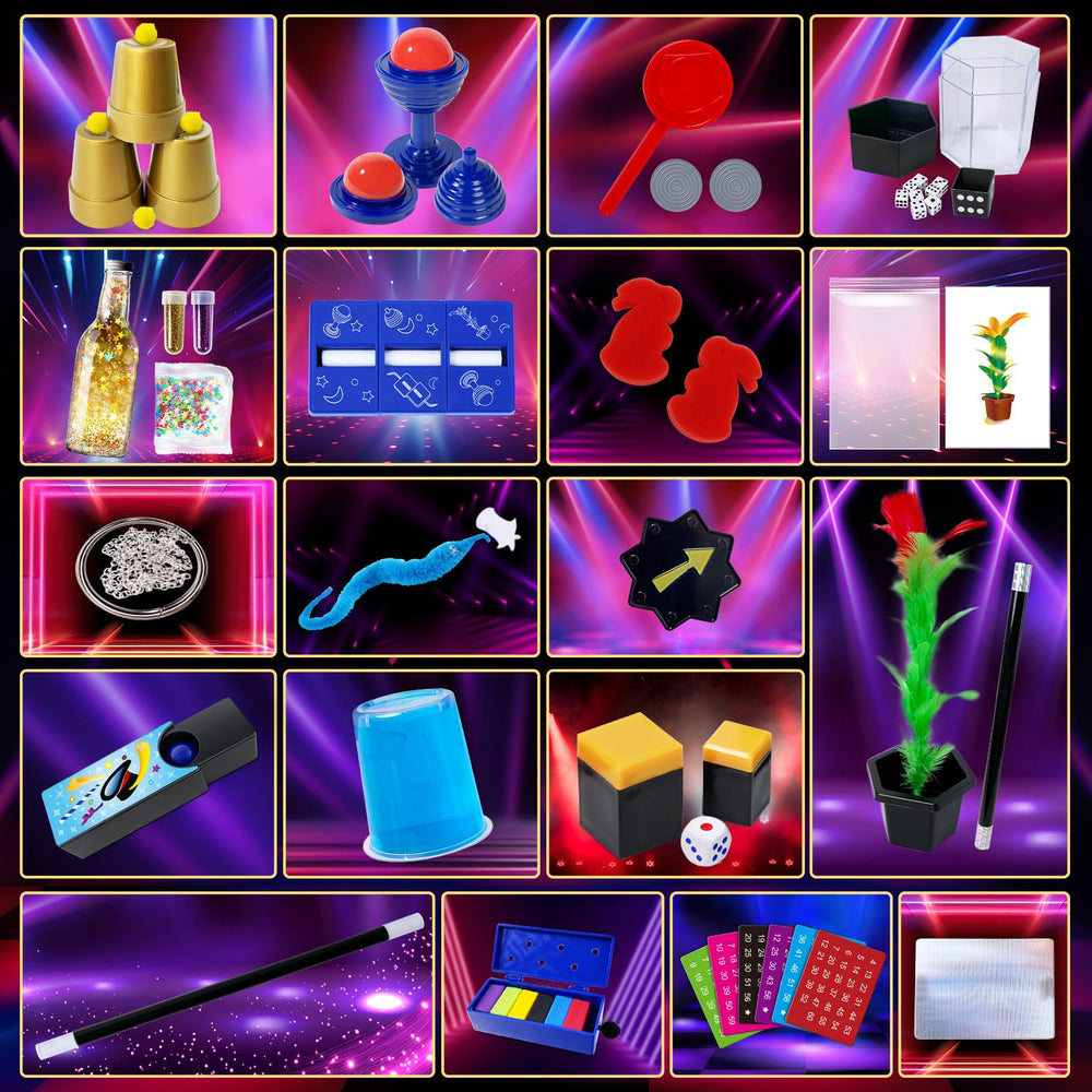 PATIFEED Magic Kit instruction manual guides beginners through each trick with clear steps