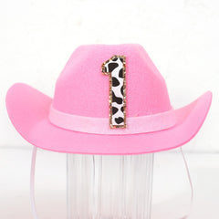 PATRDIO birthday cowgirl hat pink, enhances moments of celebration