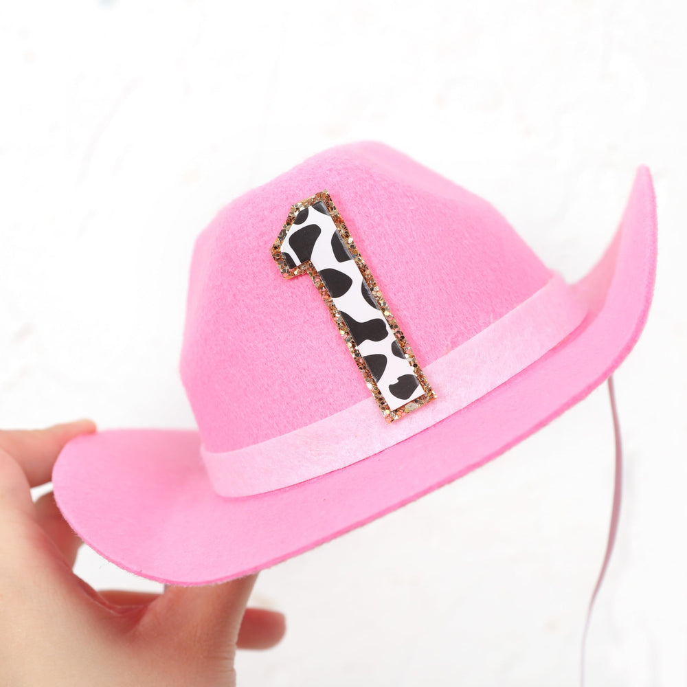 PATRDIO pink cowgirl hat detail, showcases design and durability