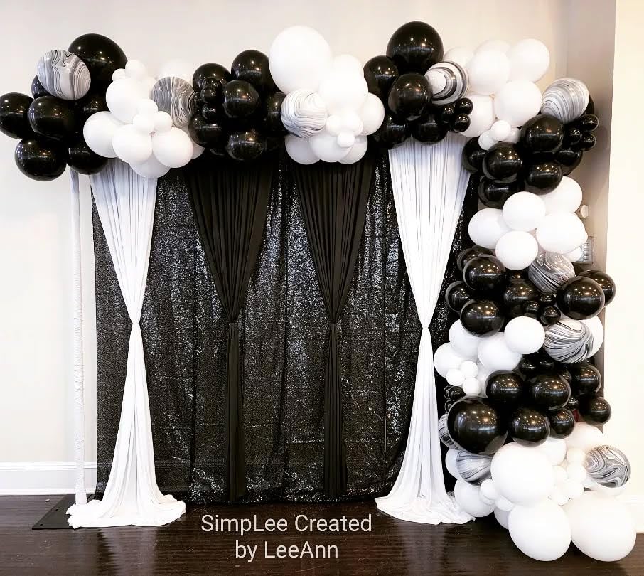 PATYDECRO 12-inch white balloon for clean contrast in your setup.