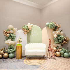 PATYDECRO gold confetti balloon adds festive sparkle