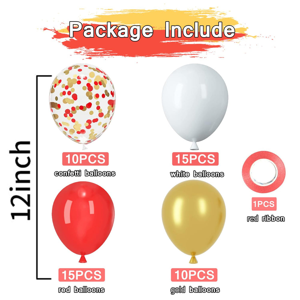 PATYDECRO gold metallic balloons add elegant shine to celebrations.