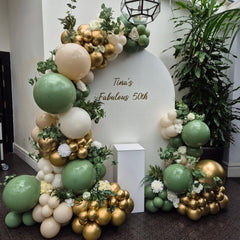 PATYDECRO metallic blue balloon brightens festive decor