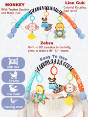 Pau1Hami1ton Lion Ball Rattle engages vision and fine motor skills.