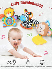 Pau1Hami1ton Monkey Teether soothes gums while baby grasps.