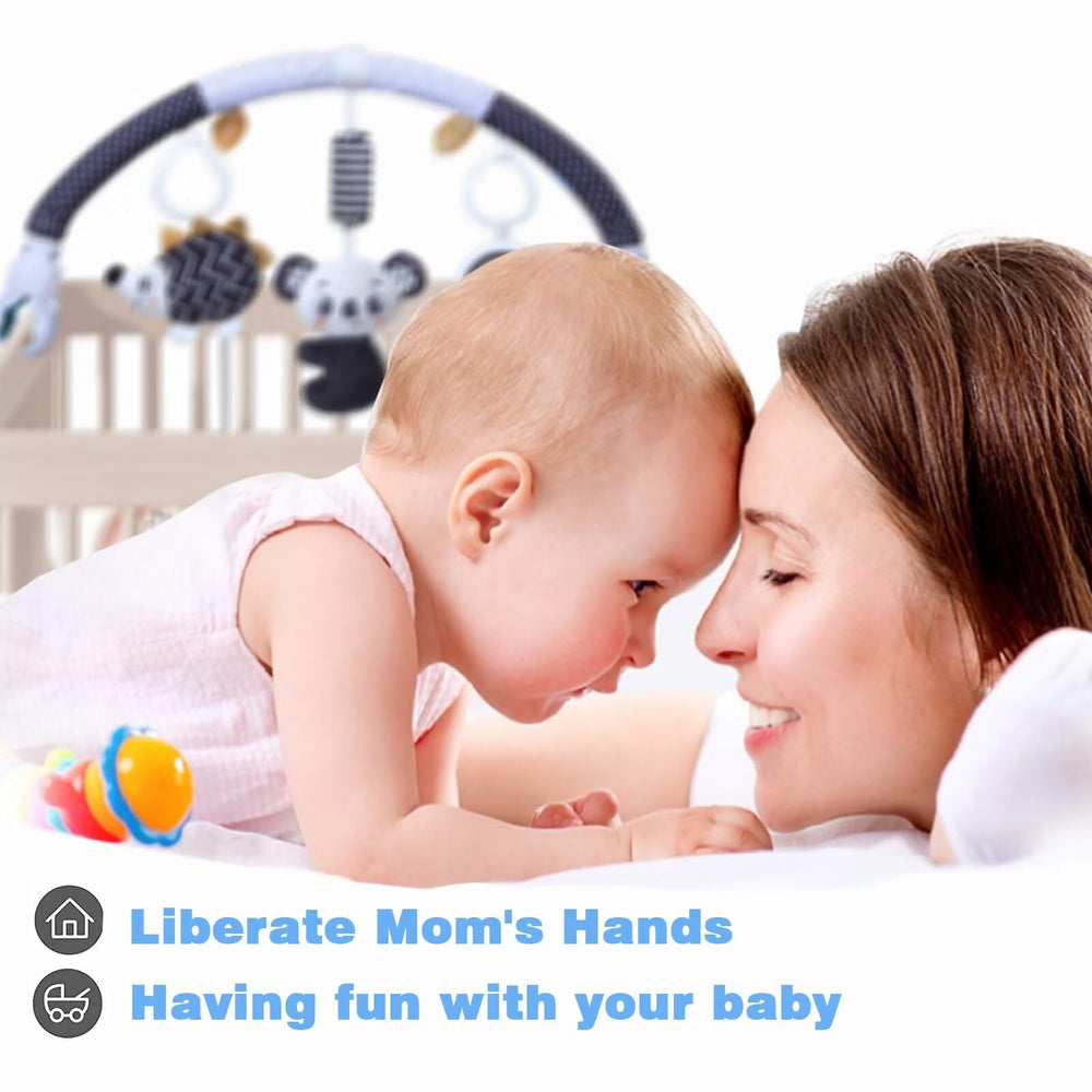 Pau1Hamilton universal-fit arch toy attached to baby gear