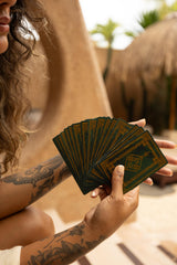 Pauseology True Intentions art deco foil design inspires focused, mindful readings.