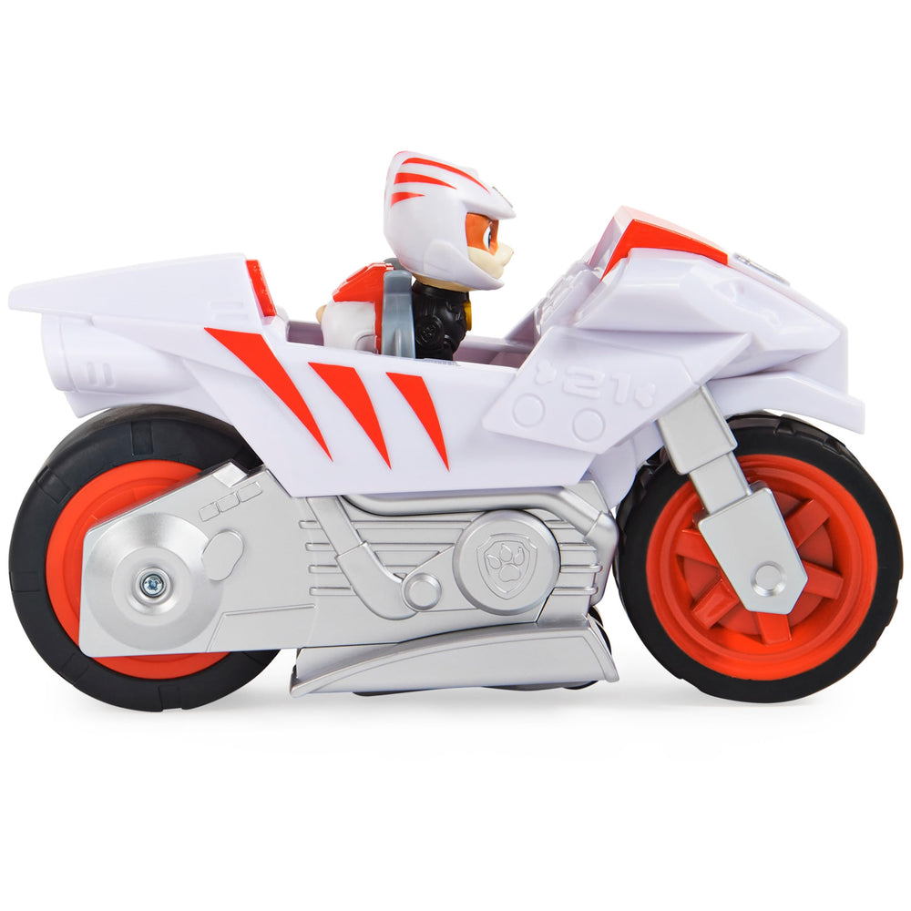 Bright graphics on Wildcat’s motorcycle invite show-style adventures