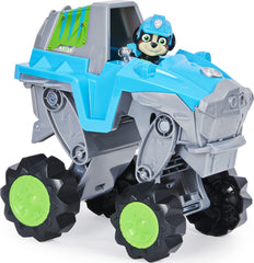 Paw Patrol Rex collectible figure in Dino Rescue uniform ready for action.