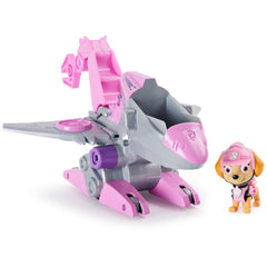 Paw Patrol Skye Deluxe Vehicle with wings ready for dino rescues.